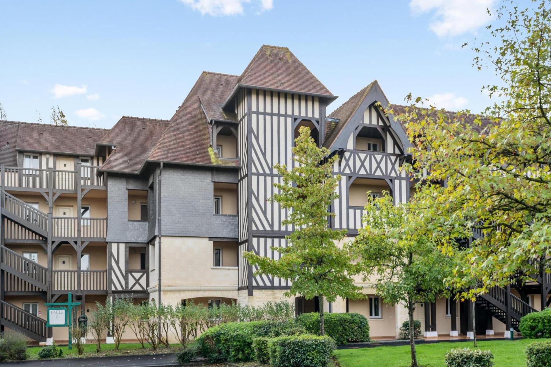 La Residence Du Golf - Maeva Home - Appartement 2 Pieces 4 Personnes - Confort Mae-5444 Deauville Luaran gambar